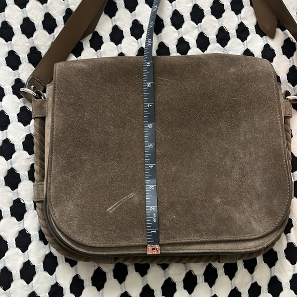 Jenni Kayne Large Suede Saddlebag - Picture 13 of 16